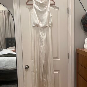 Abercrombie & Fitch high neck draped jumpsuit